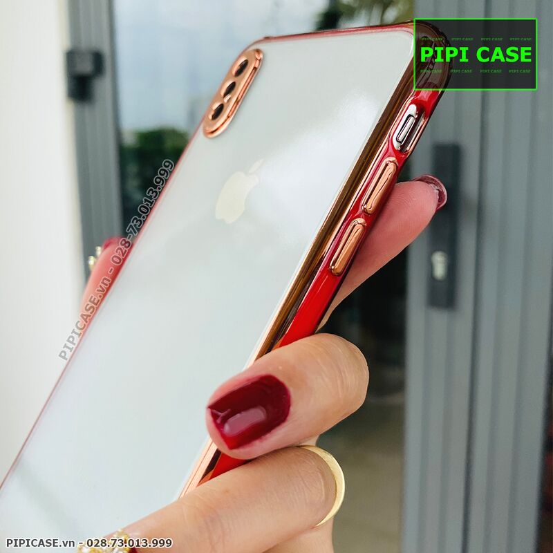 Ốp Lưng iPhone XS Max - Highlands - Đỏ