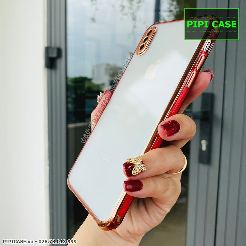 Ốp Lưng iPhone XS Max - Highlands - Đỏ