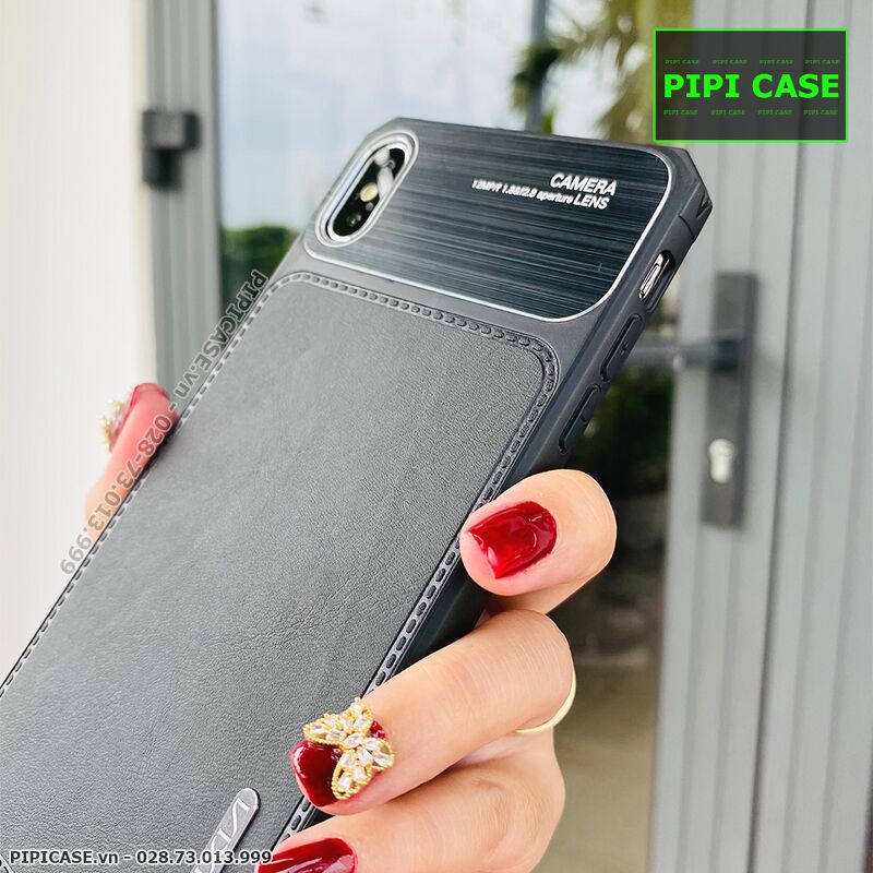 Ốp Lưng iPhone X / XS - Strong Man - Đen