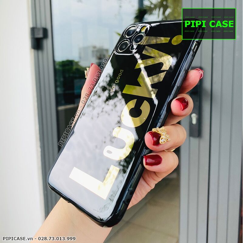 Ốp Lưng iPhone 11 Pro Max - Lucky - Đen