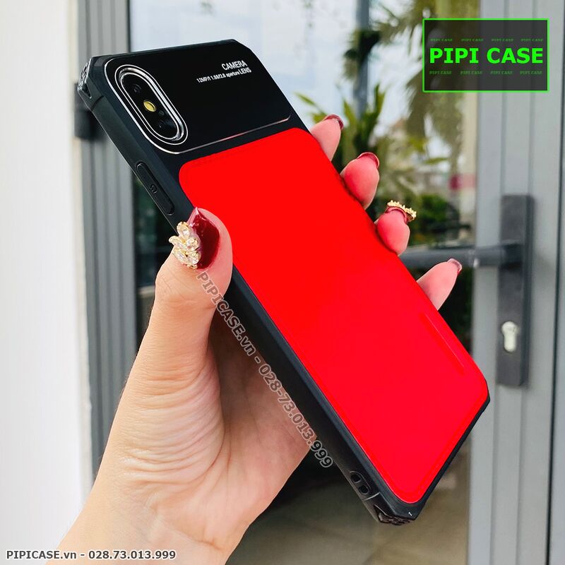 Ốp Lưng iPhone XS Max - Strong Man - Đỏ