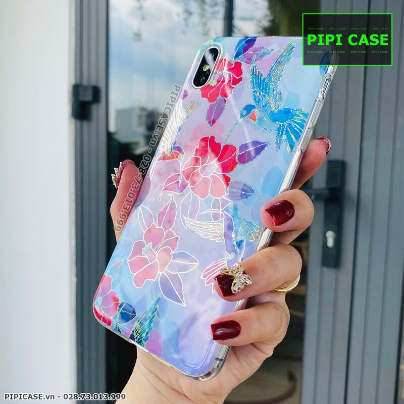 Ốp Lưng iPhone XS Max - Hoa Xuân - 7 Màu