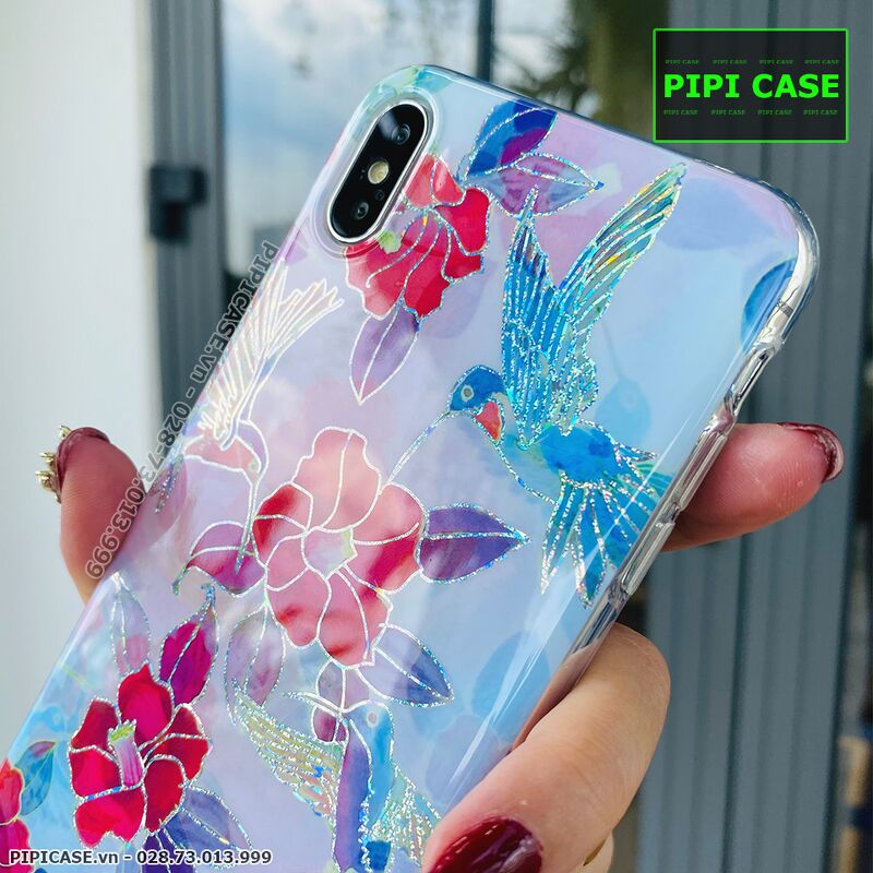Ốp Lưng iPhone XS Max - Hoa Xuân - 7 Màu