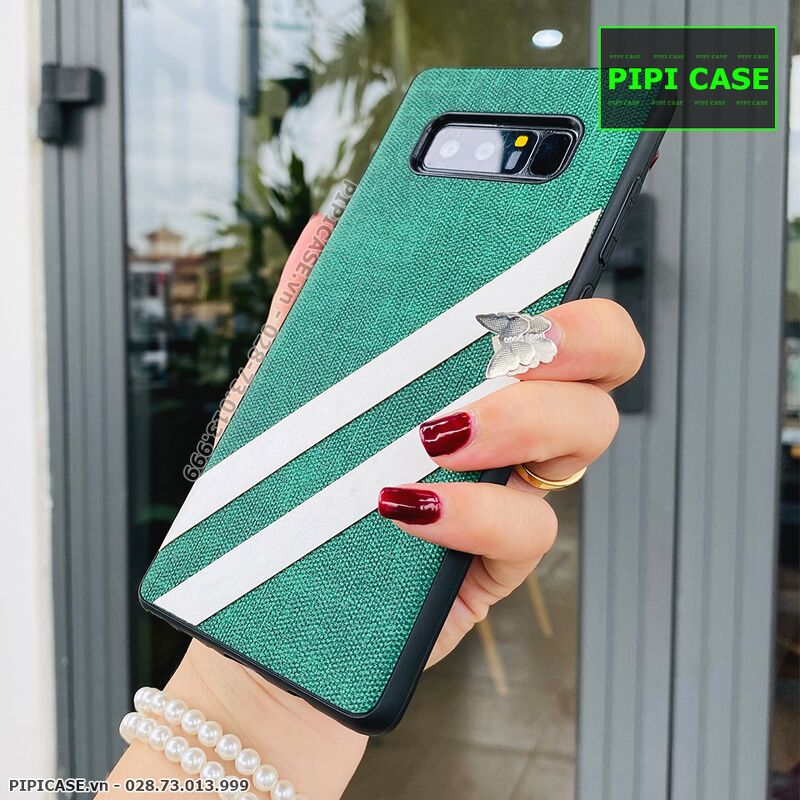 Ốp Lưng Samsung Note 8 - Spider Man - Xanh Lá