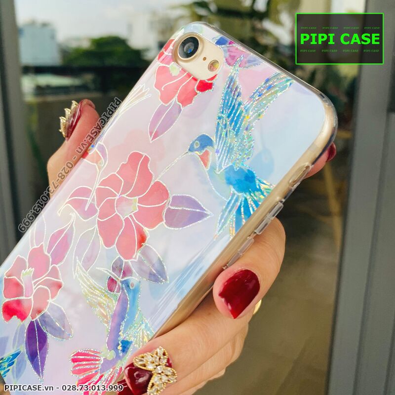 Ốp Lưng iPhone 7 / 8 - Hoa Xuân - 7 Màu