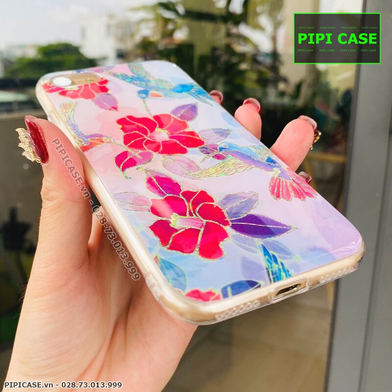 Ốp Lưng iPhone 7 / 8 - Hoa Xuân - 7 Màu