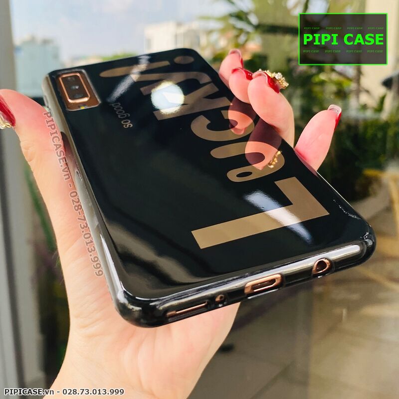 Ốp Lưng Samsung A7 2018 - Lucky - Đen
