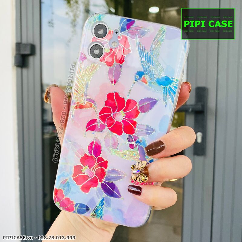 Ốp Lưng iPhone 11 - Hoa Xuân - 7 Màu