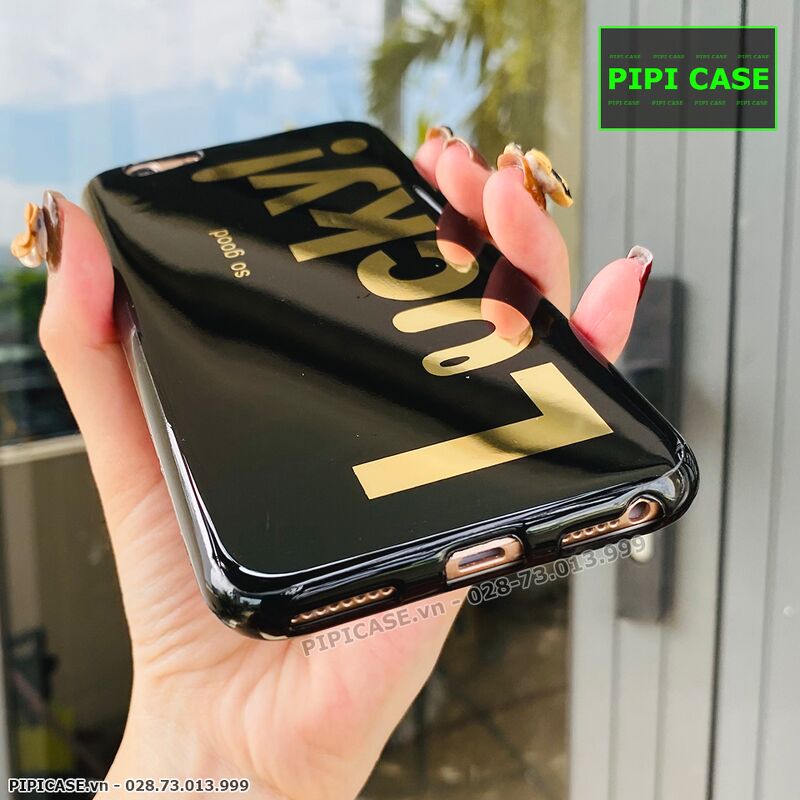 Ốp Lưng Oppo F3 - Lucky - Đen