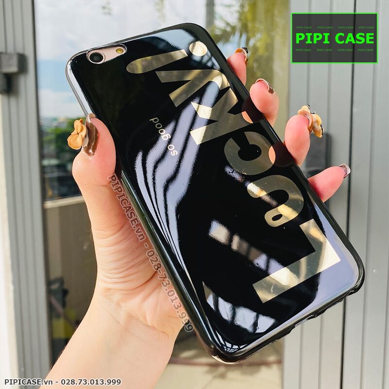 Ốp Lưng Oppo F3 - Lucky - Đen
