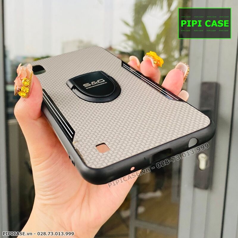 Ốp Lưng Samsung A10 - Hero Man - Xám