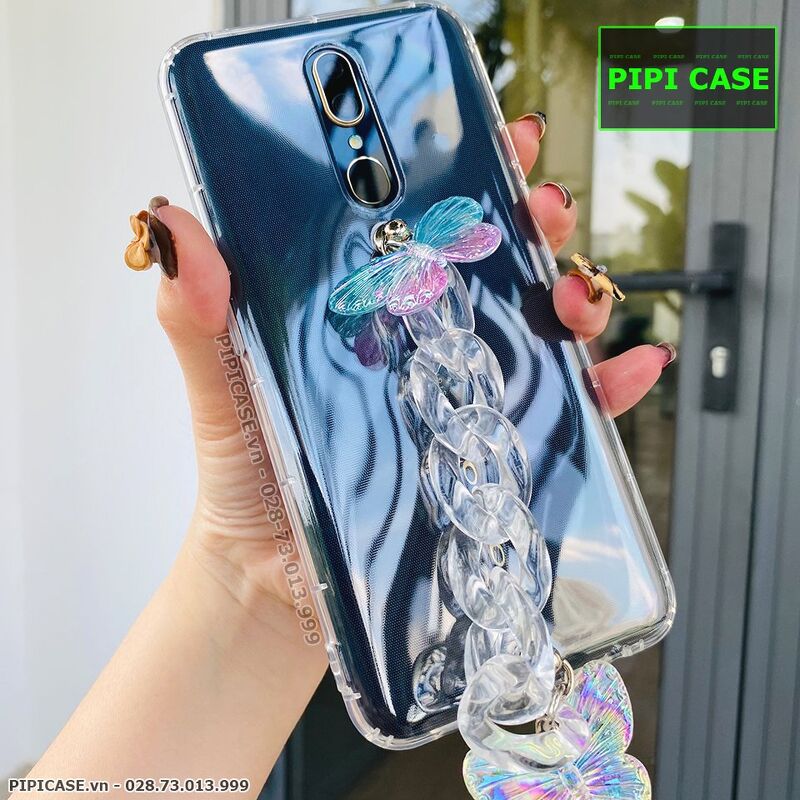 Ốp Lưng Oppo F11 - Dolly - Xanh