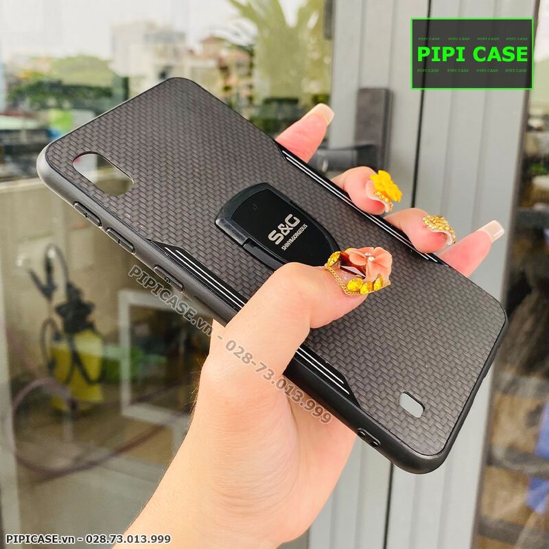 Ốp Lưng Samsung A10 - Hero Man - Đen
