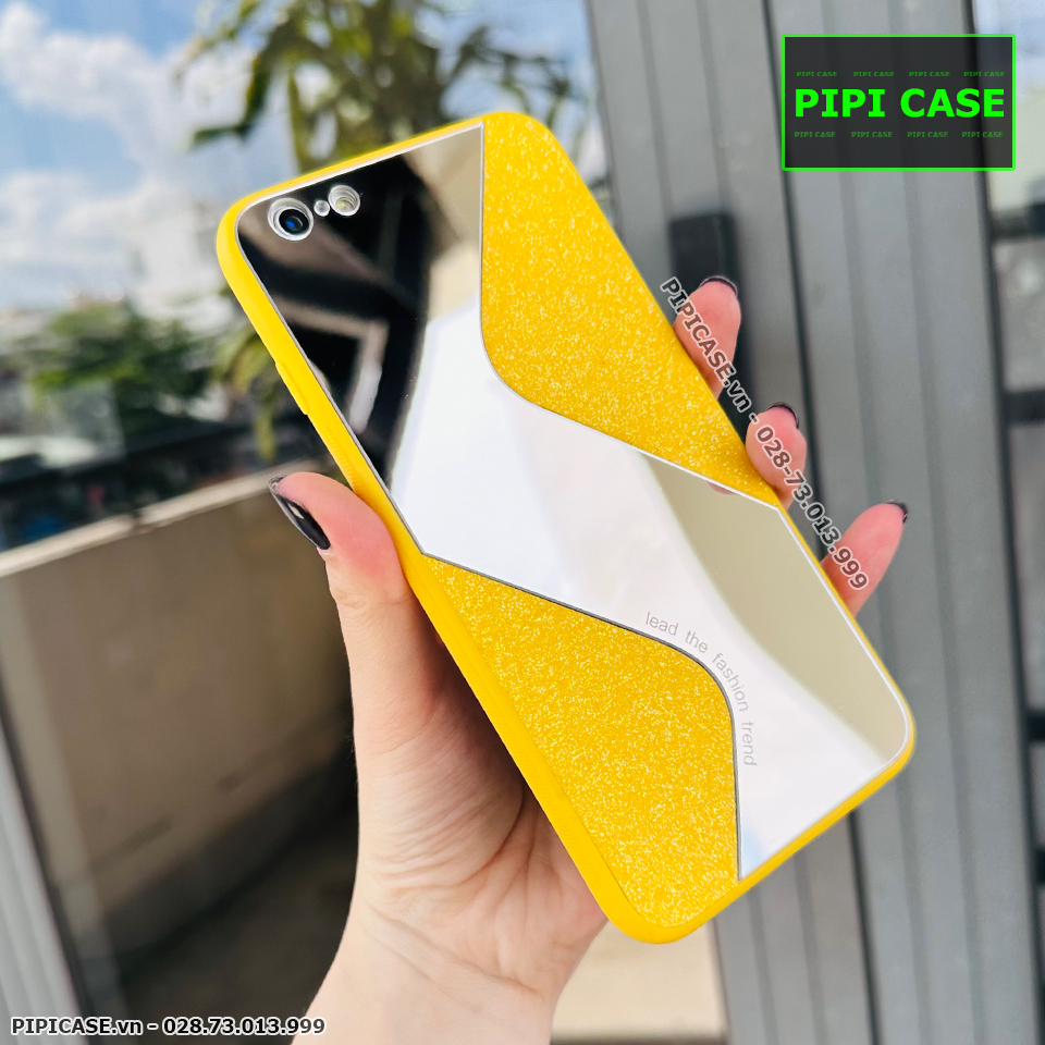 Ốp Lưng iPhone 6 Plus / 6S Plus - Glitter Mirror - Vàng