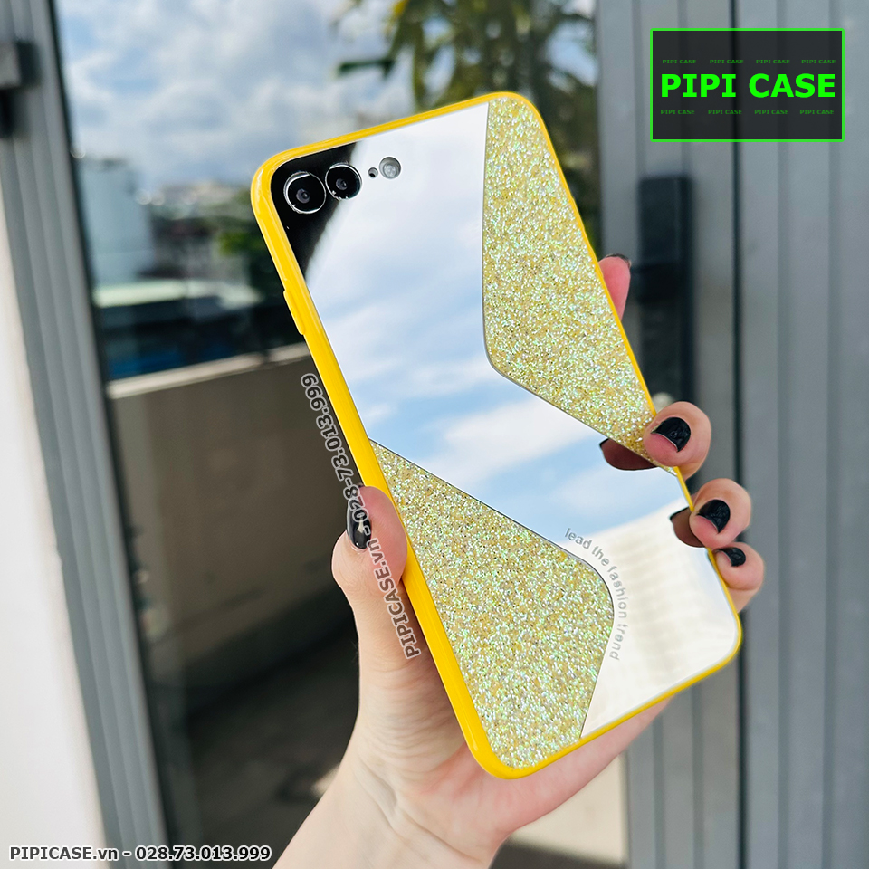 Ốp Lưng iPhone 7 Plus / 8 Plus - Glitter Mirror - Vàng
