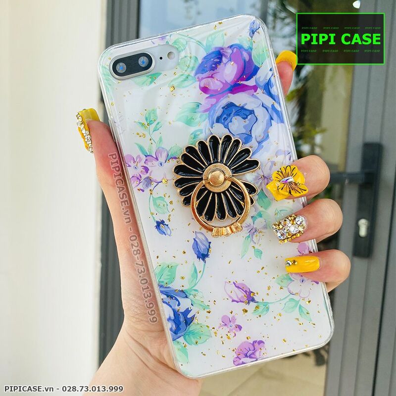 Ốp Lưng iPhone 8 Plus - Iring Flower - Màu 1