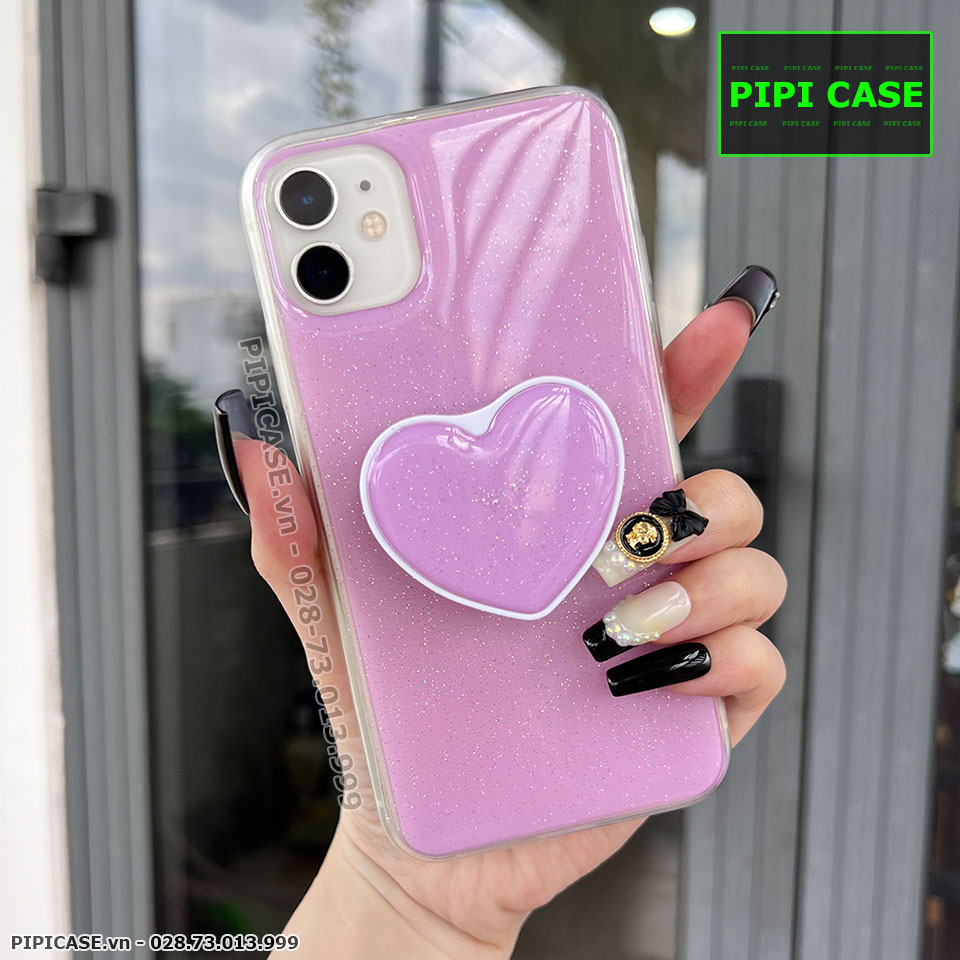 Ốp Lưng iPhone 11 - Doris - Tím