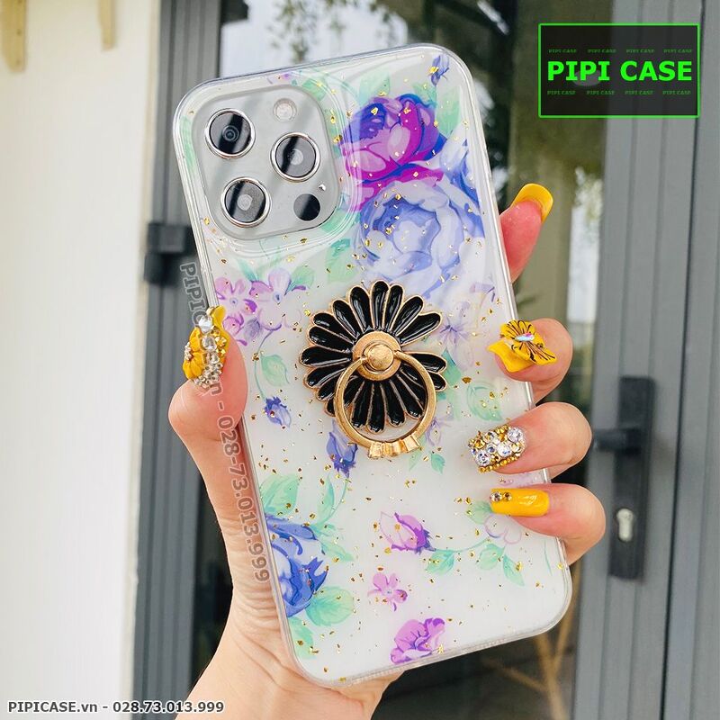 Ốp Lưng iPhone 12 Pro Max - Iring Flower - Màu 1