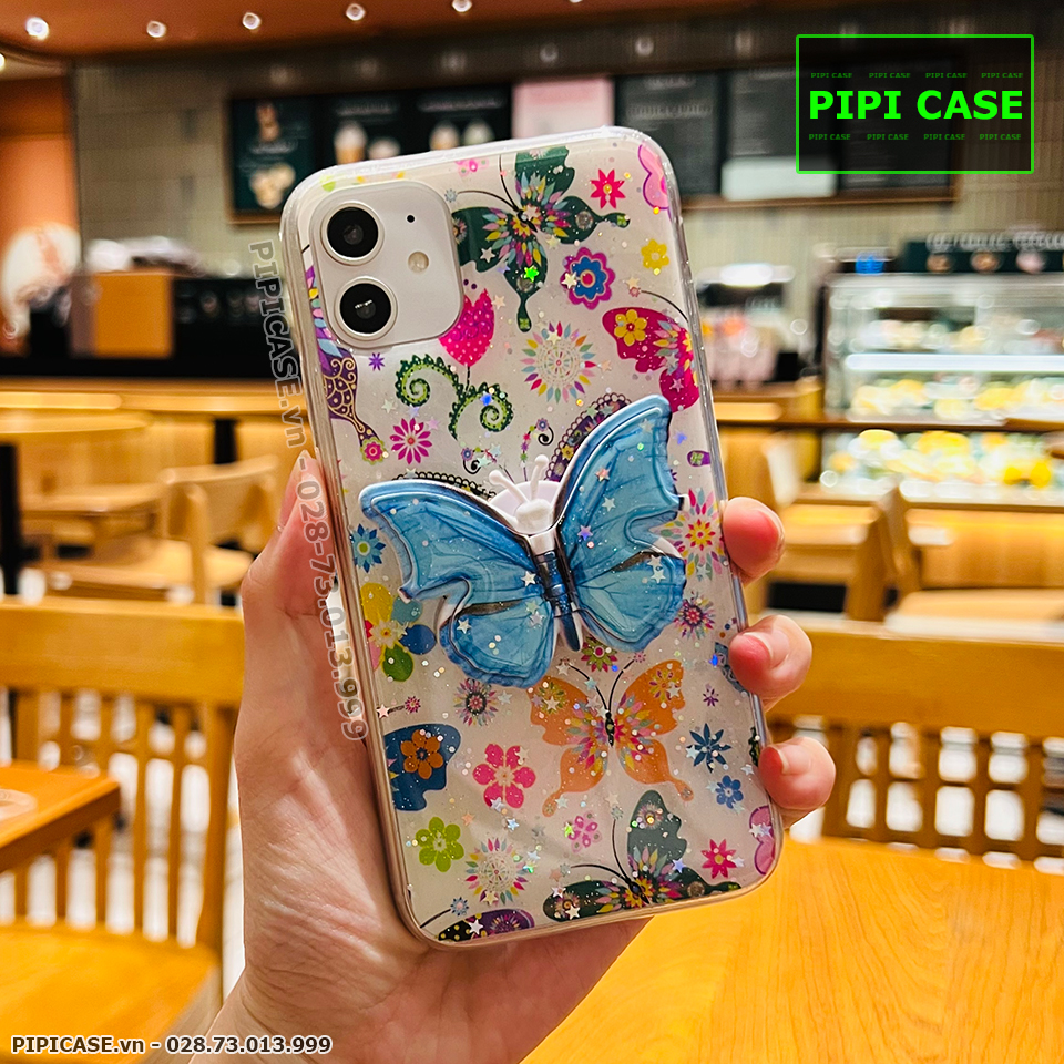 Ốp Lưng iPhone 11 - Iring Butterfly - 7 Màu