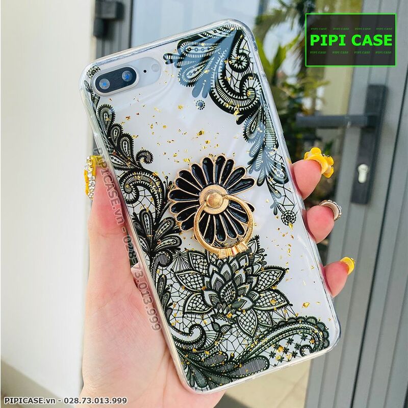 Ốp Lưng iPhone 8 Plus - Iring Flower - Màu 4
