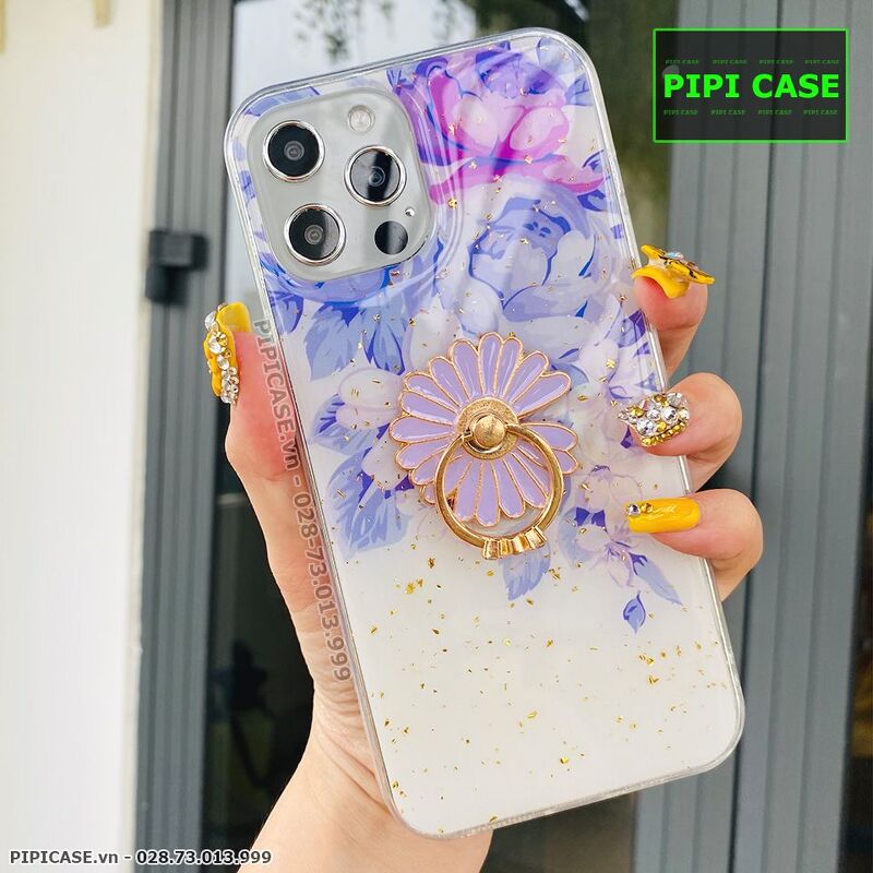 Ốp Lưng iPhone 12 Pro Max - Iring Flower - Màu 7