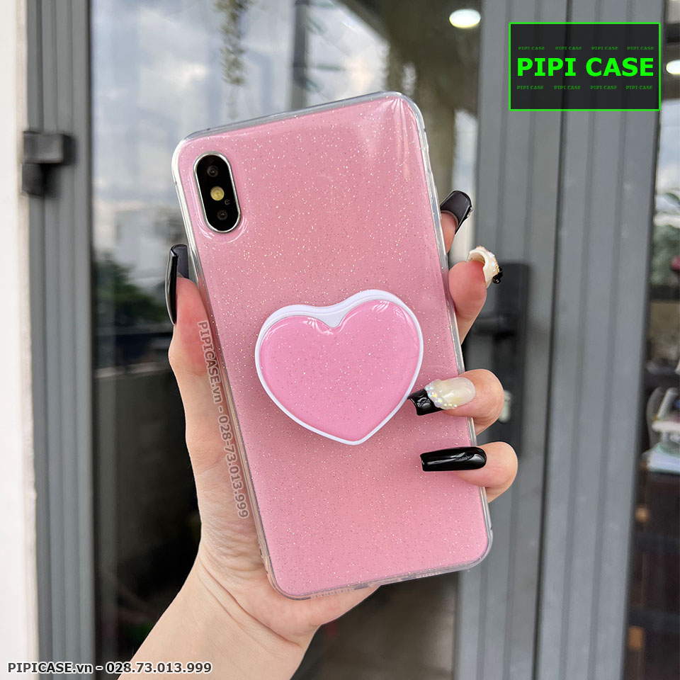 Ốp Lưng iPhone XS Max - Doris - Hồng