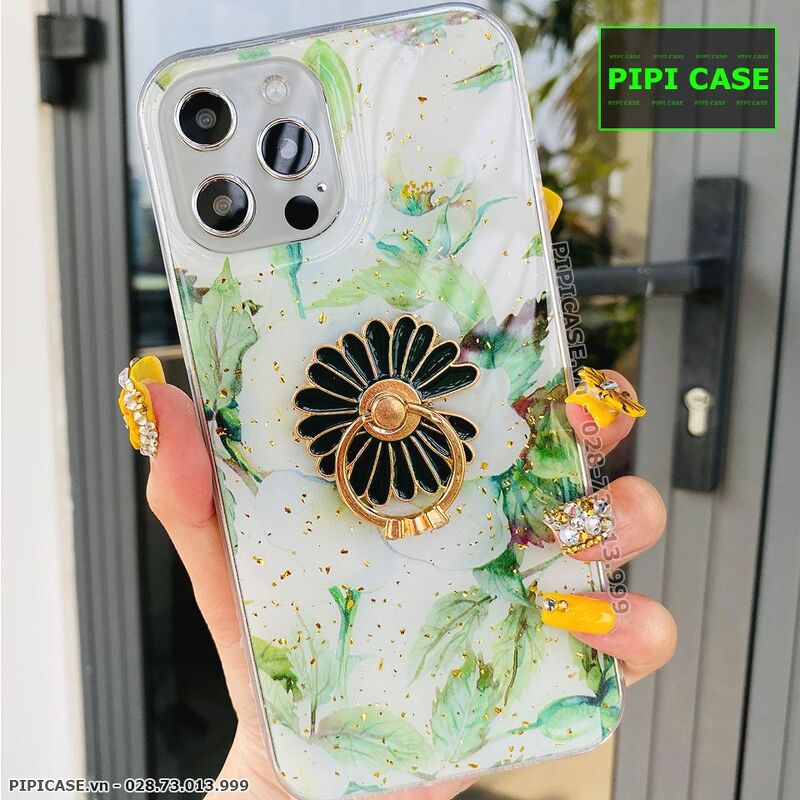 Ốp Lưng iPhone 12 Pro Max - Iring Flower - Màu 3