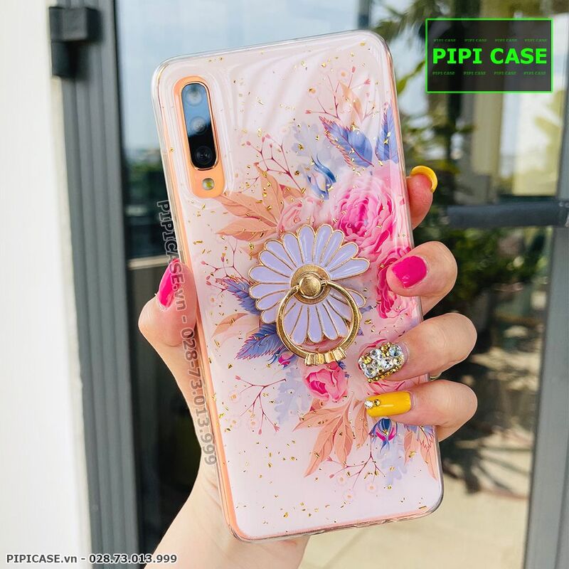 Ốp Lưng Samsung A70 - Iring Flower - Màu 2