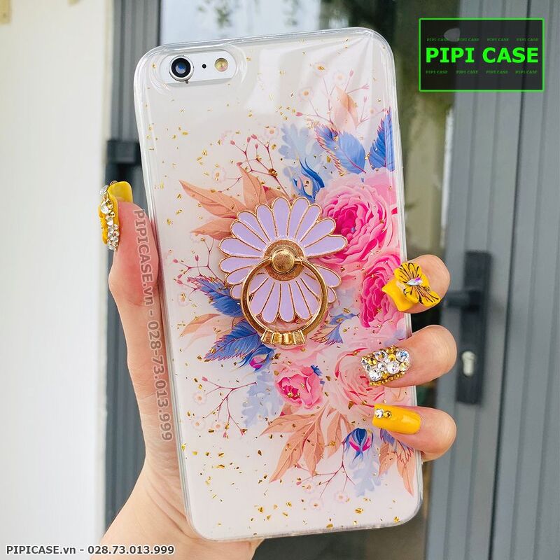 Ốp Lưng iPhone  6 Plus / 6S Plus - Iring Flower - Màu 2