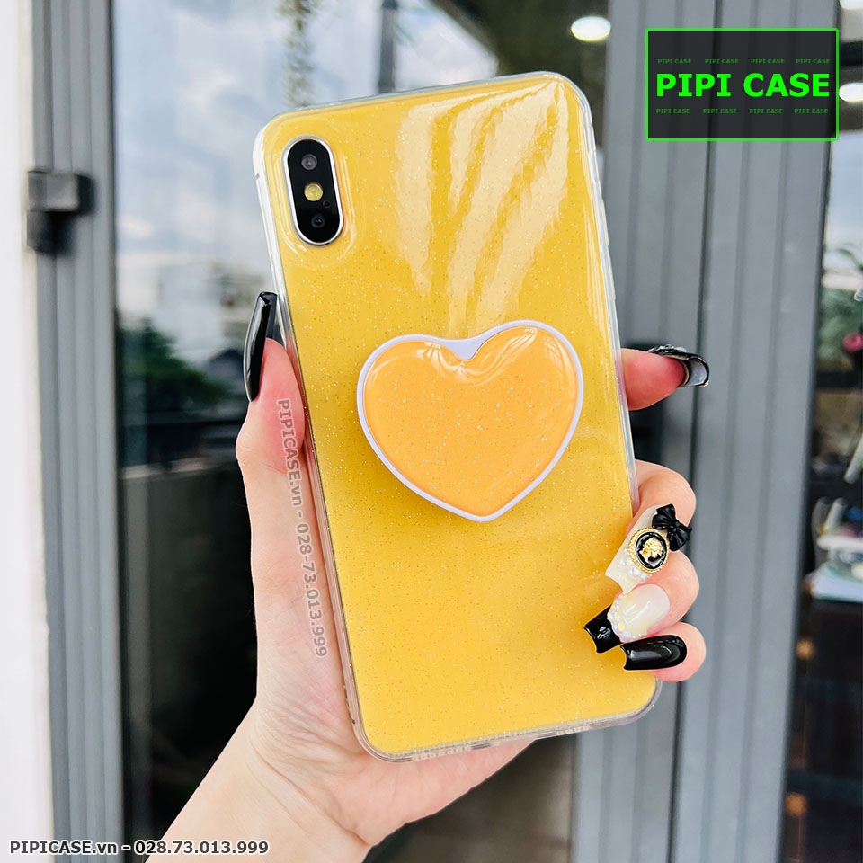 Ốp Lưng iPhone XS Max - Doris - Vàng