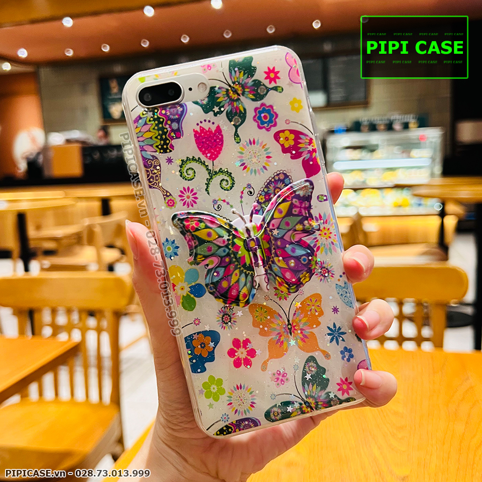 Ốp Lưng iPhone 8 Plus - Iring Butterfly - 7 Màu
