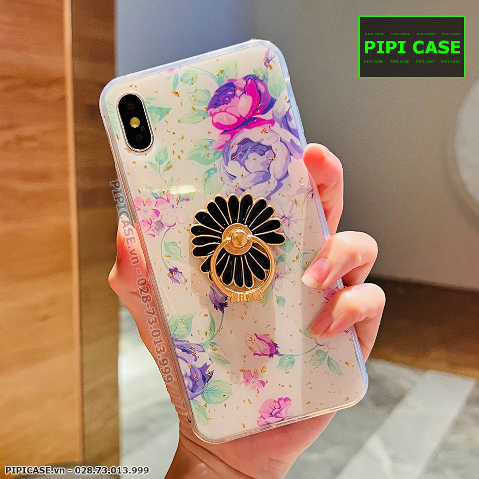 Ốp Lưng iPhone XS Max - Iring Flower - Màu 1
