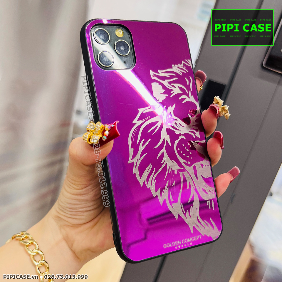 Ốp Lưng iPhone 11 Pro Max - Golden Tiger - Hồng