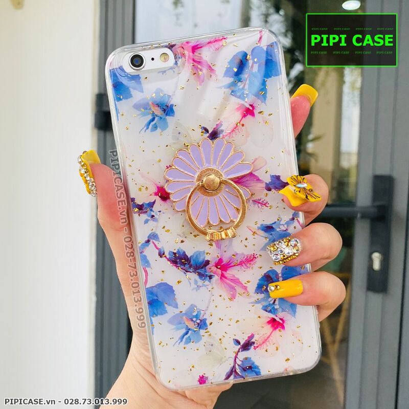 Ốp Lưng iPhone 6 Plus / 6S Plus - Iring Flower - Màu 5