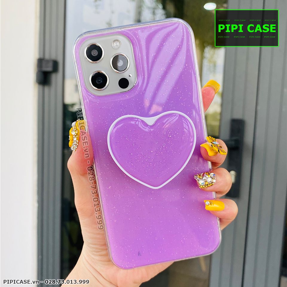 Ốp Lưng iPhone 12 Pro Max - Doris - Tím