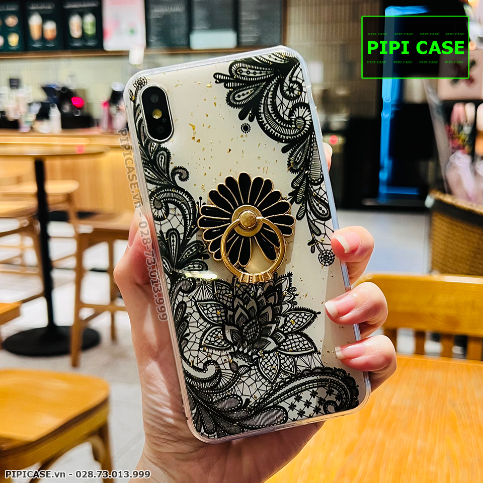 Ốp Lưng iPhone XS Max - Iring Flower - Màu 4