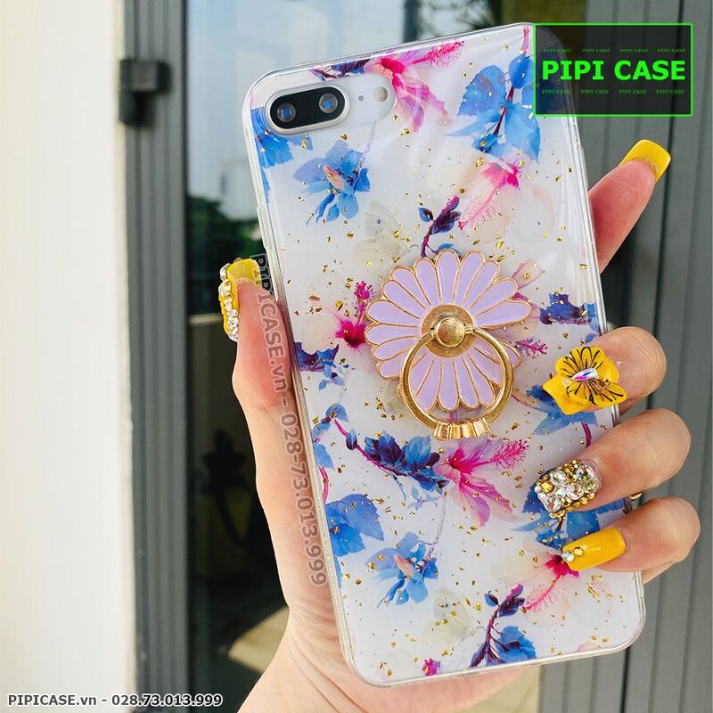 Ốp Lưng iPhone 8 Plus - Iring Flower - Màu 5