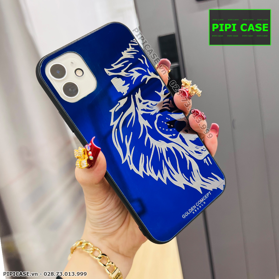 Ốp Lưng iPhone 11 - Golden Tiger - Xanh