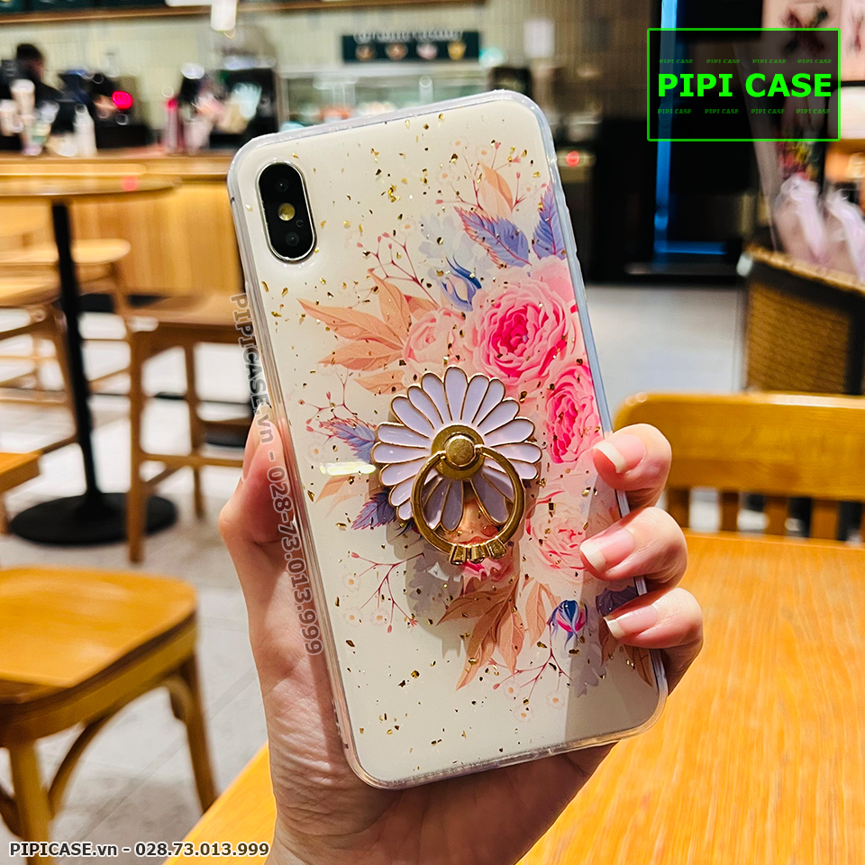 Ốp Lưng iPhone XS Max - Iring Flower - Màu 2