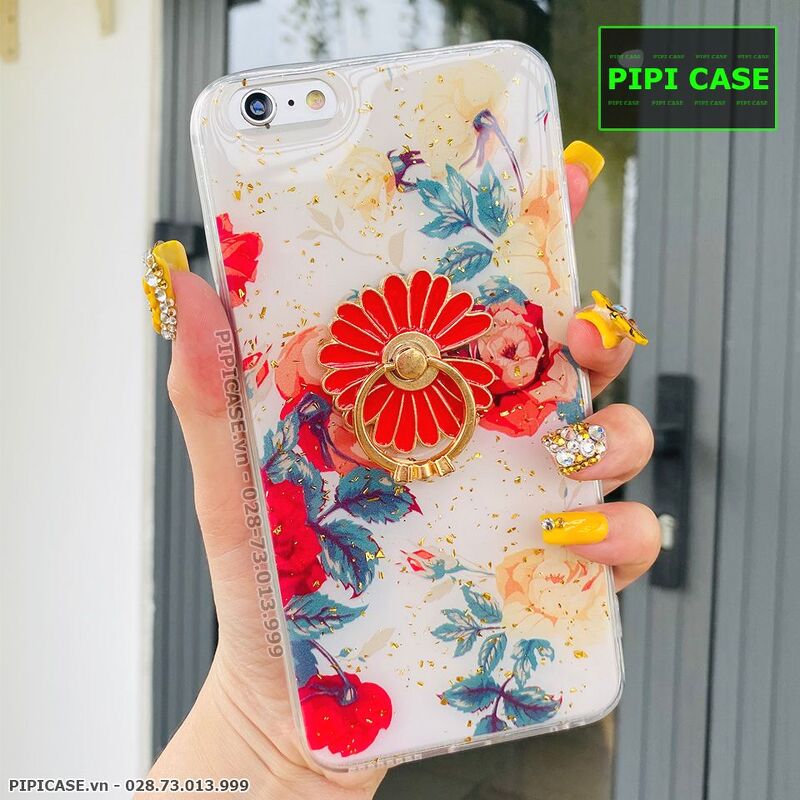 Ốp Lưng iPhone 6 Plus / 6S Plus - Iring Flower - Màu 6