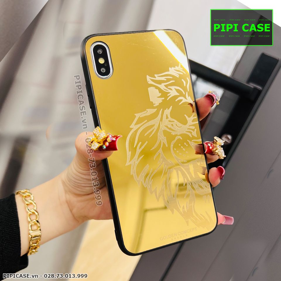 Ốp Lưng iPhone XS Max - Golden Tiger - Vàng