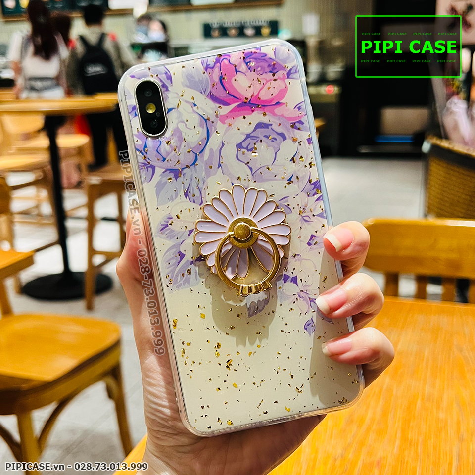 Ốp Lưng iPhone XS Max - Iring Flower - Màu 7