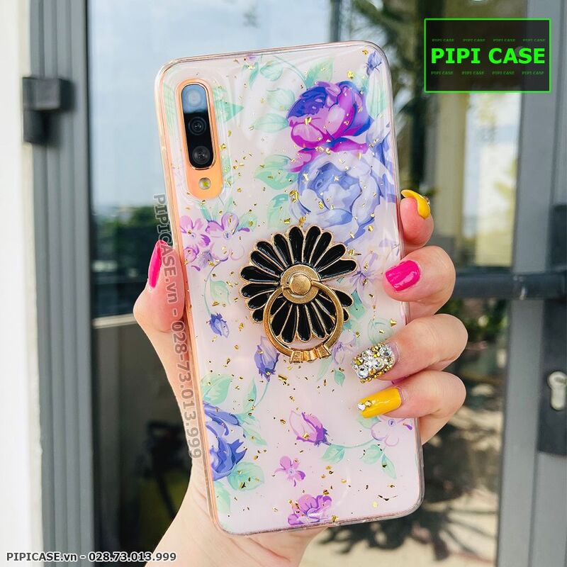 Ốp Lưng Samsung A70 - Iring Flower - Màu 1
