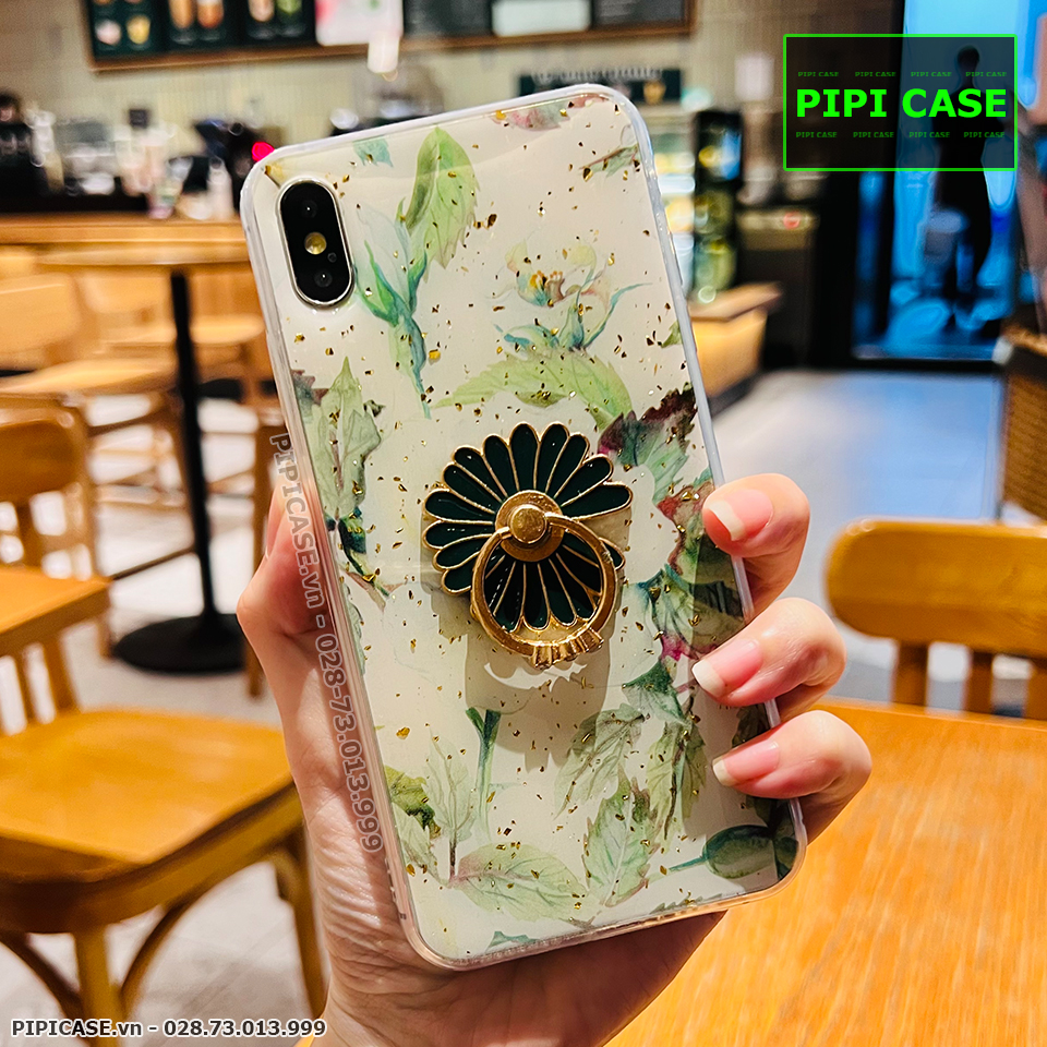 Ốp Lưng iPhone XS Max - Iring Flower - Màu 3