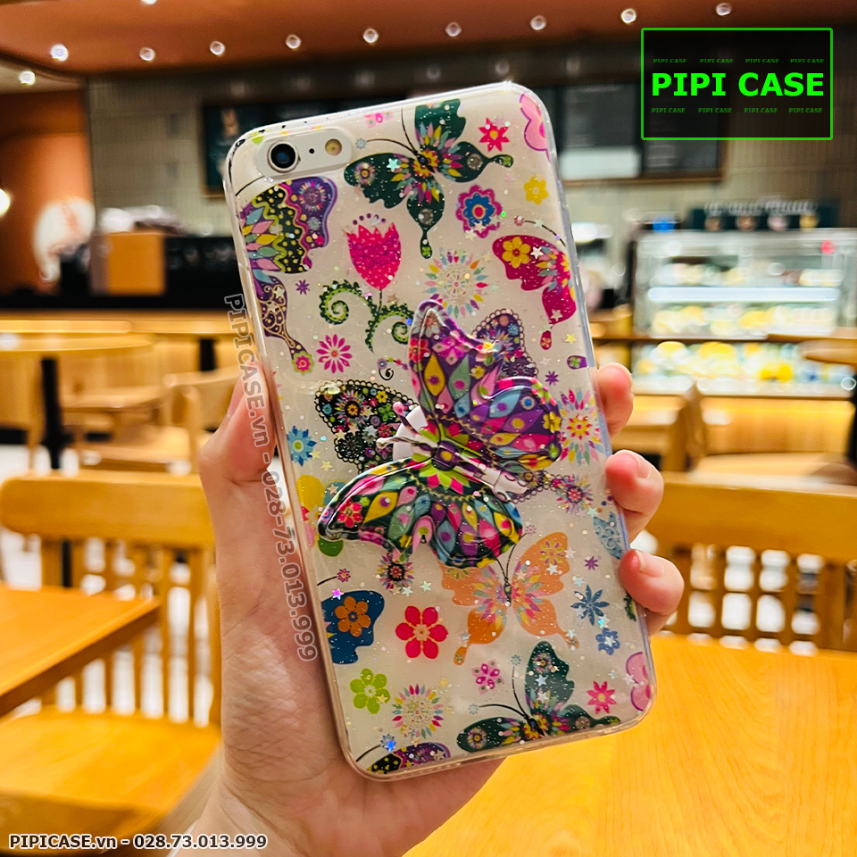 Ốp Lưng iPhone 6 Plus / 6S Plus - Iring Butterfly - 7 Màu