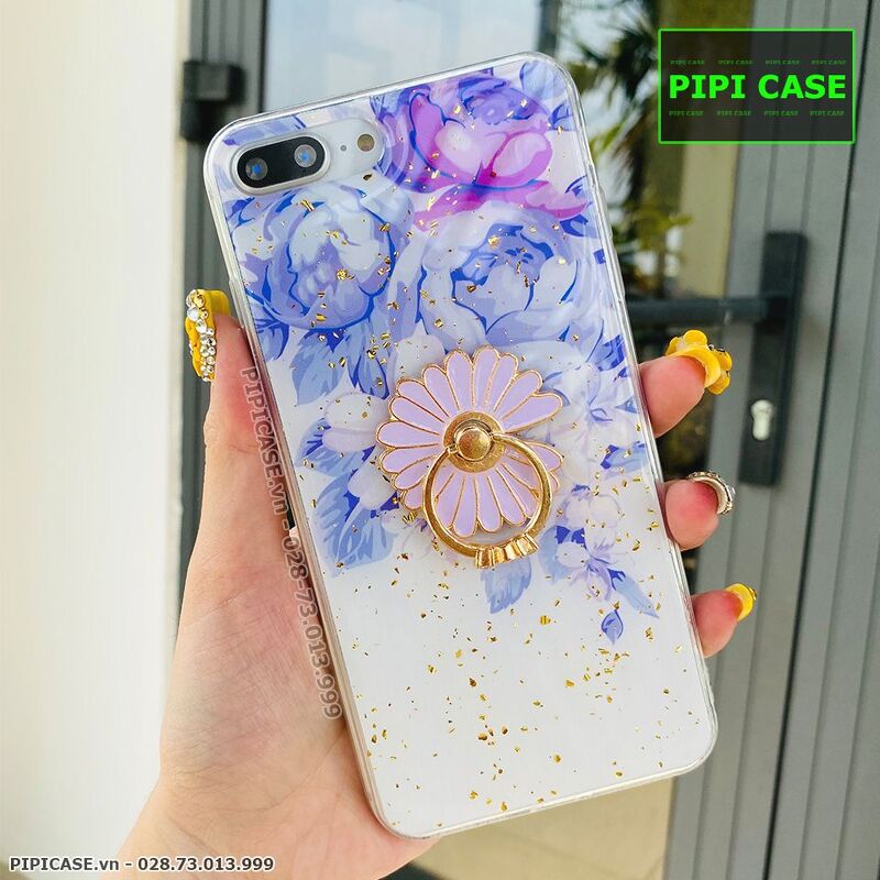 Ốp Lưng iPhone 8 Plus - Iring Flower - Màu 7