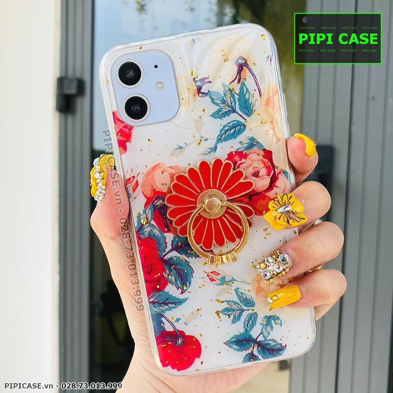 Ốp Lưng iPhone 11 - Iring Flower - Màu 6