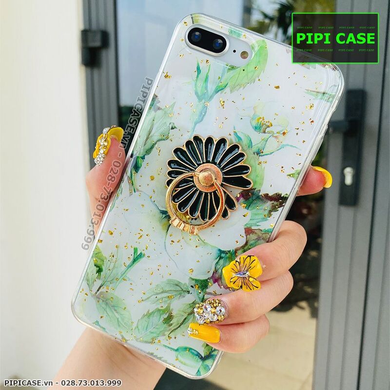 Ốp Lưng iPhone 8 Plus - Iring Flower - Màu 3