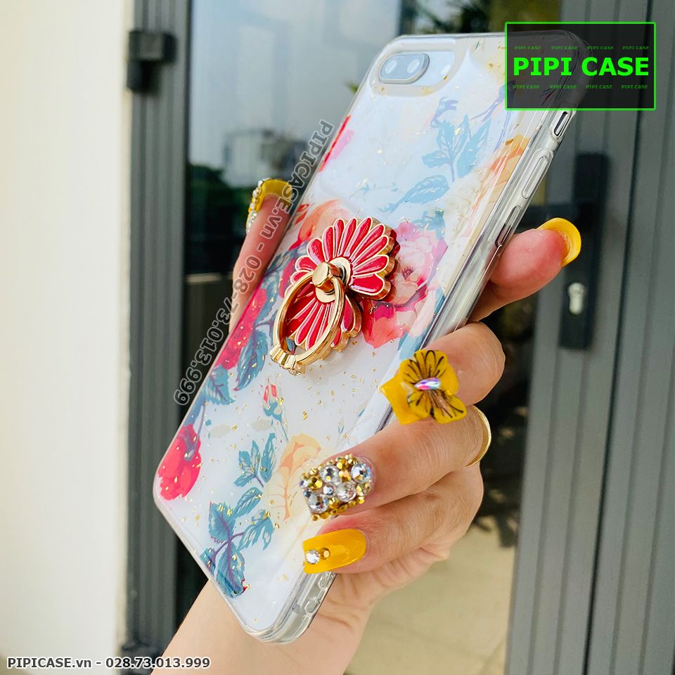 Ốp Lưng iPhone 8 Plus - Iring Flower - Màu 6