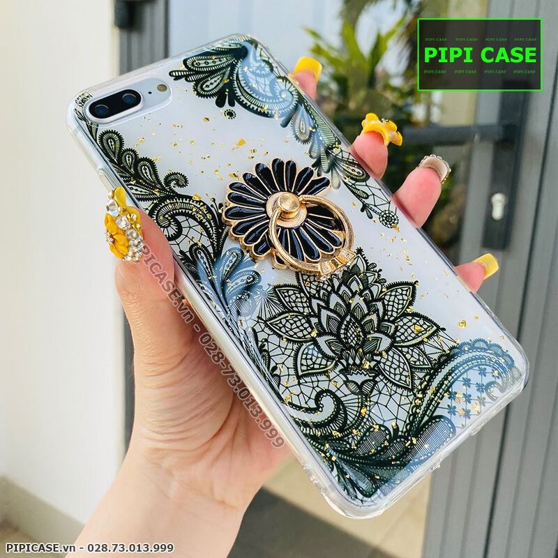Ốp Lưng iPhone 8 Plus - Iring Flower - Màu 4